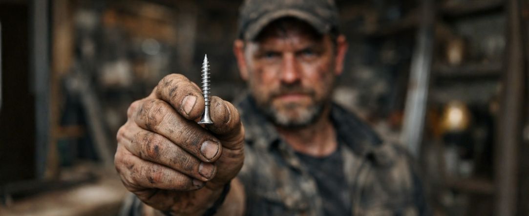 vruty do dřeva, plechu, TORX, nerez